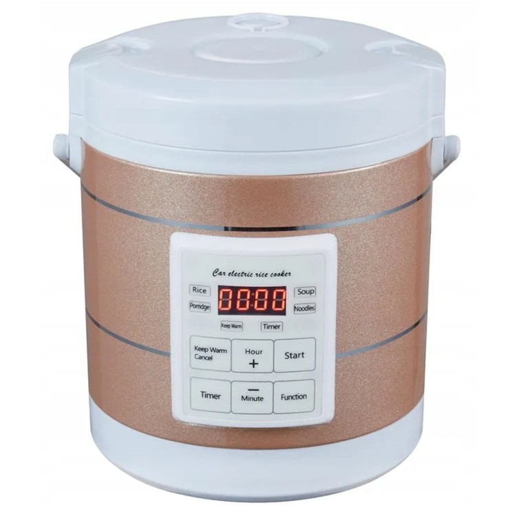 Multicooker ryżowar Samochodowy 1,6L Garnek Elektryczny 12V 24V TIR