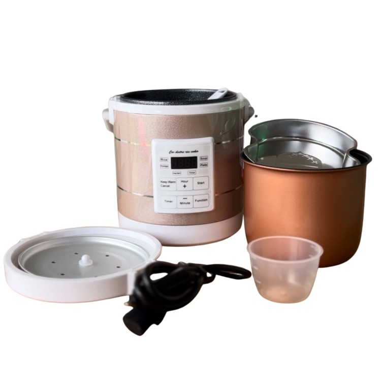Multicooker ryżowar Samochodowy 1,6L Garnek Elektryczny 12V 24V TIR