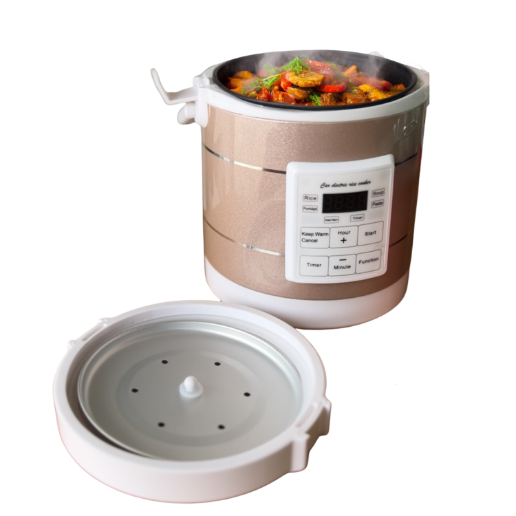 Multicooker ryżowar Samochodowy 1,6L Garnek Elektryczny 12V 24V TIR